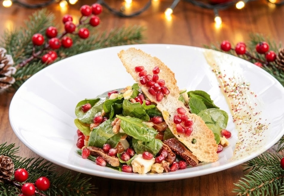 recepta amanida festiva amb espinacs i figua seca naturasi