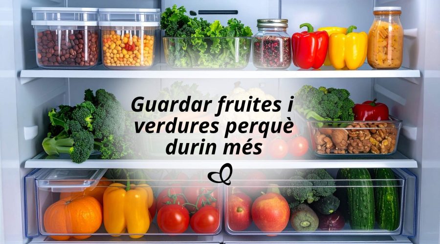 Com guardar fruites i verdures a l’estiu perquè durin més