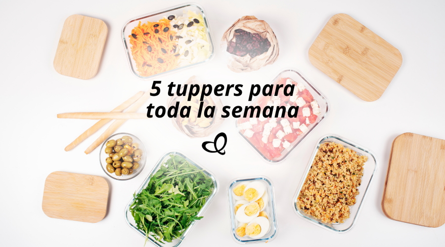 Volver a empezar con alimentación bio: 5 tuppers para organizar la semana Volver a empezar con alimentación bio: 5 tuppers para organizar la semana