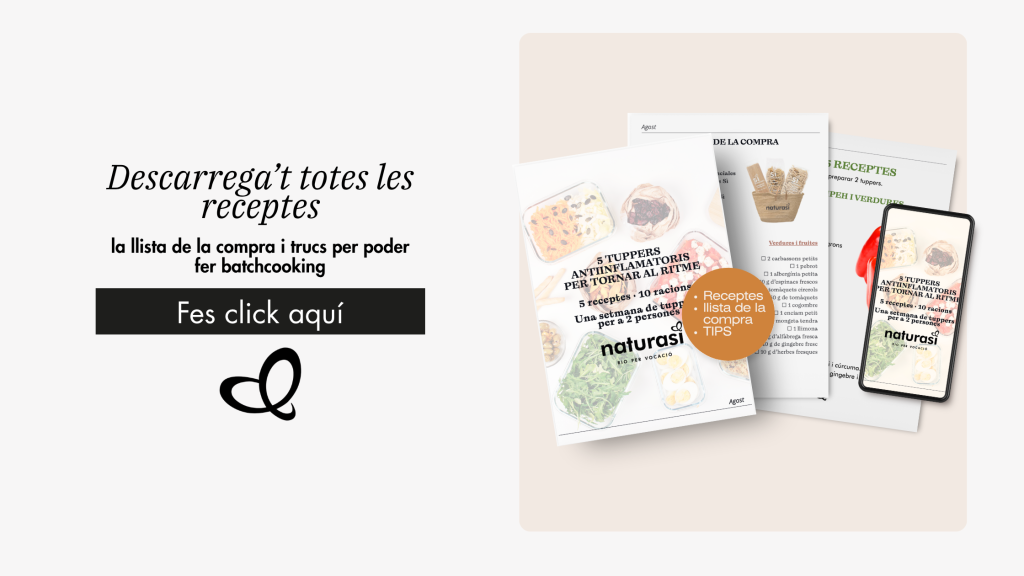 Receptari de 5 menus anti inflamatoris