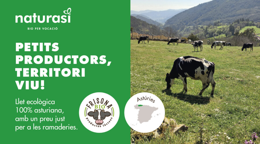 Frisona Bio: llet ecològica 100 % asturiana
